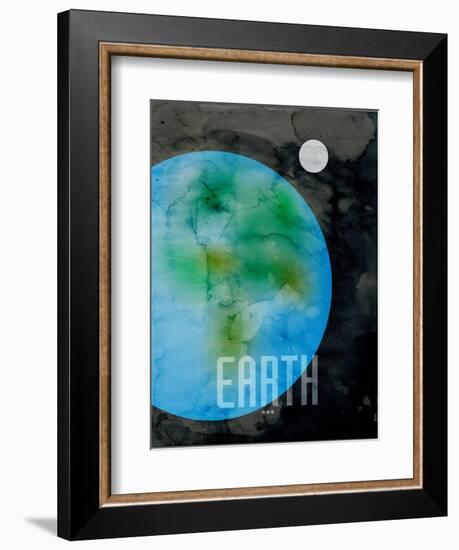 The Planet Earth-Michael Tompsett-Framed Premium Giclee Print