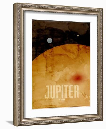 The Planet Jupiter-Michael Tompsett-Framed Art Print