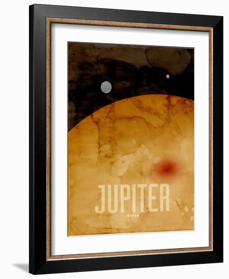 The Planet Jupiter-Michael Tompsett-Framed Art Print