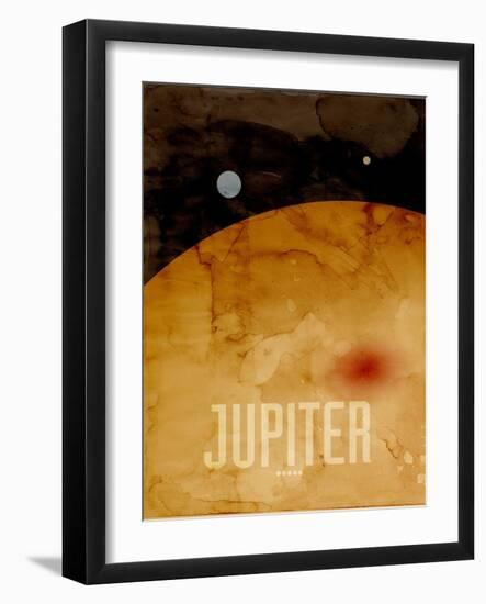 The Planet Jupiter-Michael Tompsett-Framed Art Print