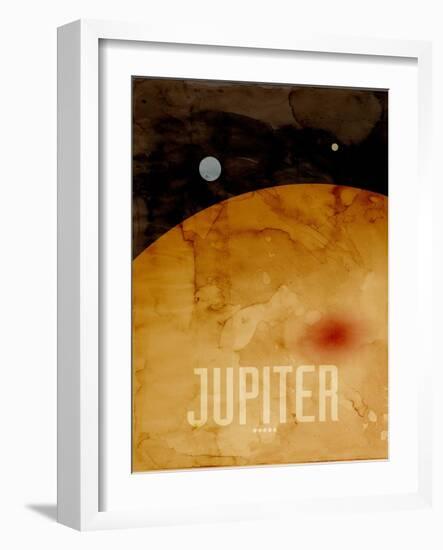 The Planet Jupiter-Michael Tompsett-Framed Art Print