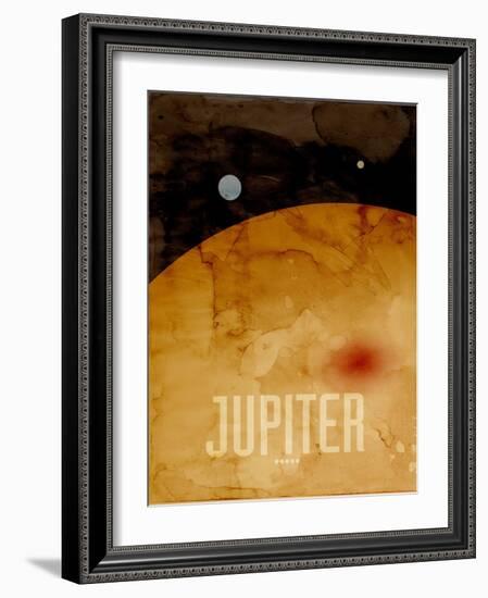 The Planet Jupiter-Michael Tompsett-Framed Art Print