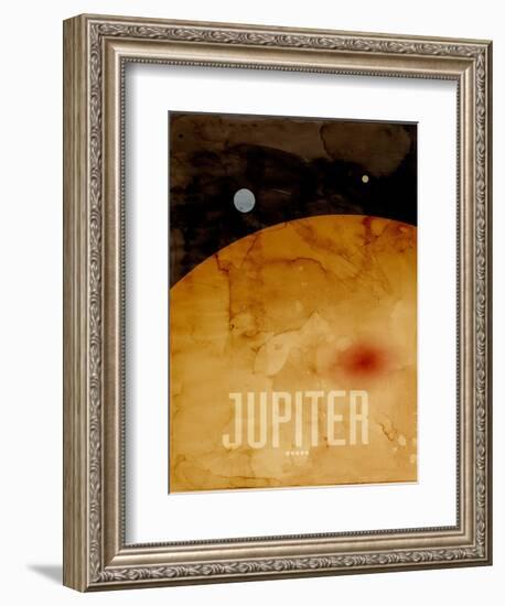 The Planet Jupiter-Michael Tompsett-Framed Premium Giclee Print