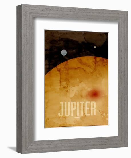 The Planet Jupiter-Michael Tompsett-Framed Premium Giclee Print