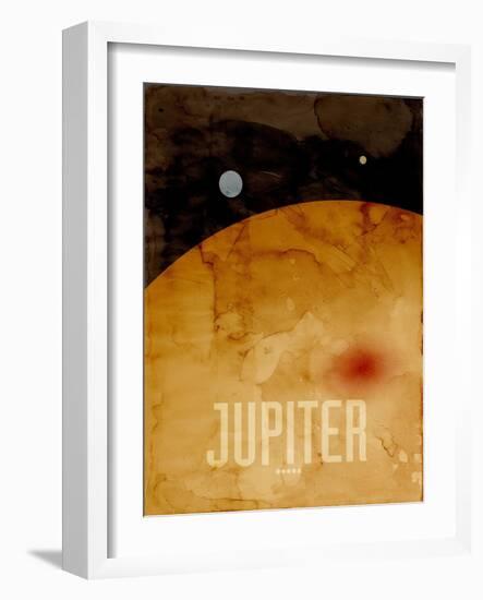 The Planet Jupiter-Michael Tompsett-Framed Art Print