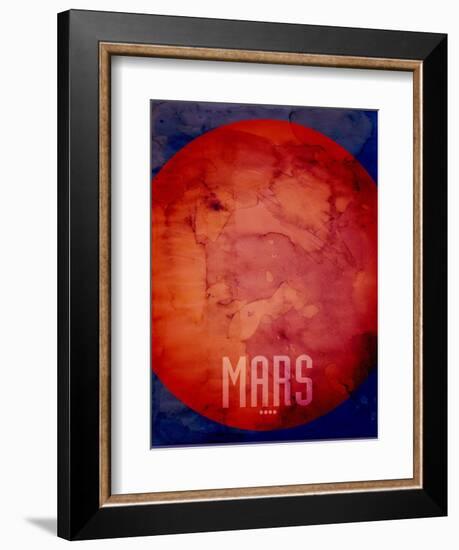 The Planet Mars-Michael Tompsett-Framed Art Print