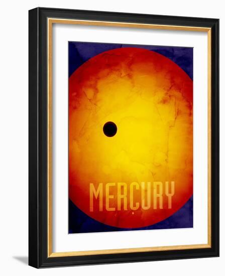 The Planet Mercury-Michael Tompsett-Framed Art Print