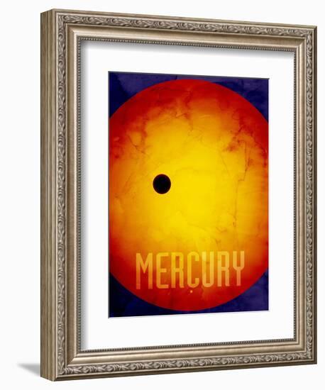 The Planet Mercury-Michael Tompsett-Framed Premium Giclee Print