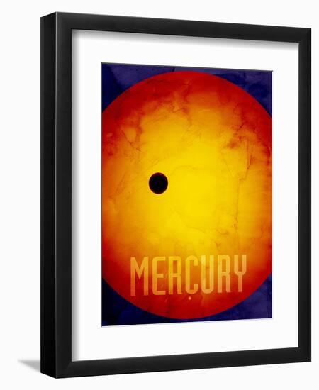 The Planet Mercury-Michael Tompsett-Framed Premium Giclee Print