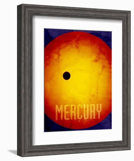 The Planet Mercury-Michael Tompsett-Framed Art Print