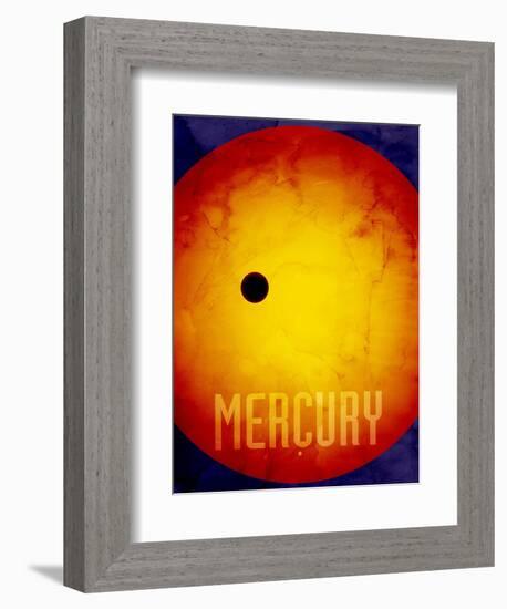 The Planet Mercury-Michael Tompsett-Framed Art Print