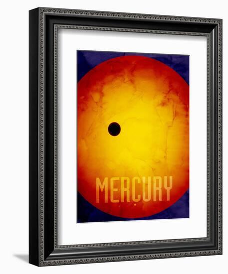 The Planet Mercury-Michael Tompsett-Framed Art Print