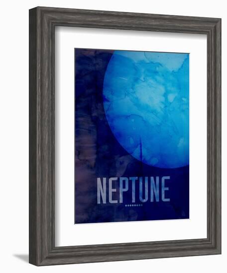 The Planet Neptune-Michael Tompsett-Framed Art Print