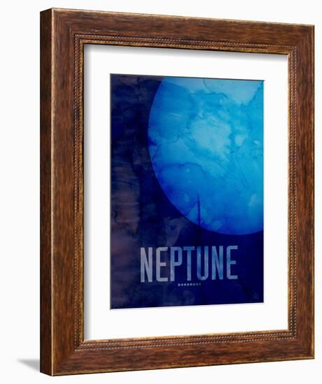 The Planet Neptune-Michael Tompsett-Framed Art Print