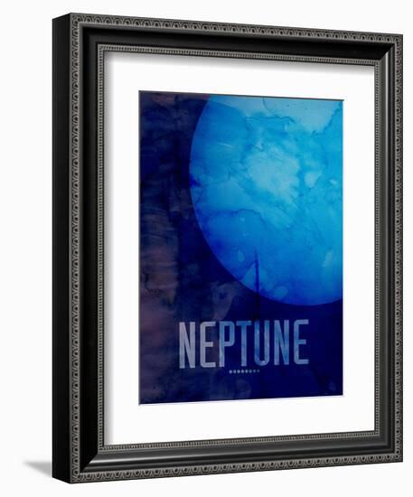 The Planet Neptune-Michael Tompsett-Framed Art Print