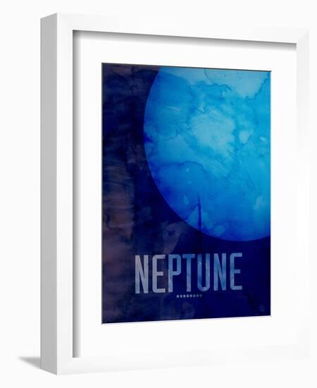 The Planet Neptune-Michael Tompsett-Framed Premium Giclee Print