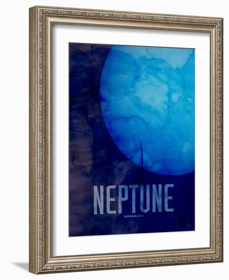 The Planet Neptune-Michael Tompsett-Framed Art Print