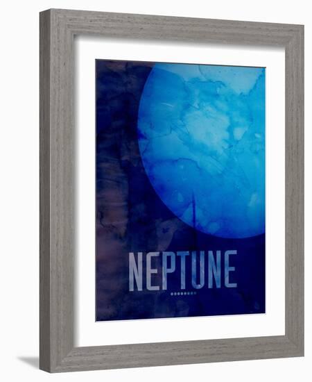 The Planet Neptune-Michael Tompsett-Framed Art Print