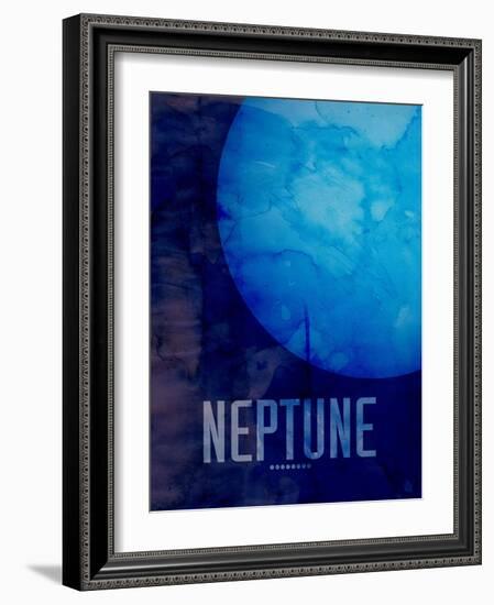 The Planet Neptune-Michael Tompsett-Framed Art Print