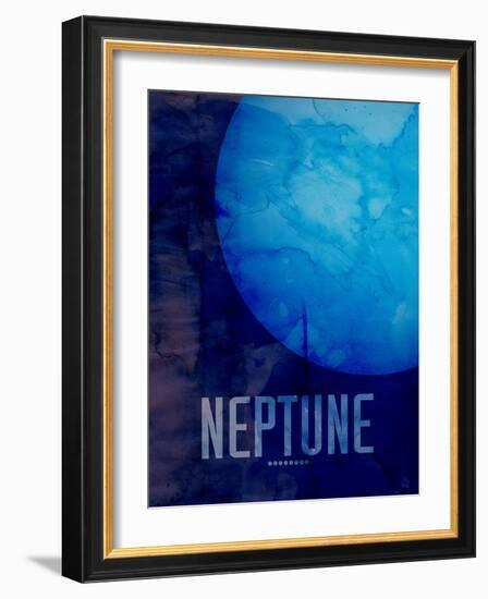 The Planet Neptune-Michael Tompsett-Framed Art Print