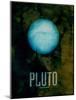 The Planet Pluto-Michael Tompsett-Mounted Art Print