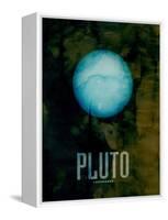 The Planet Pluto-Michael Tompsett-Framed Stretched Canvas