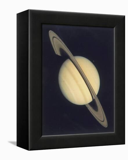 The Planet Saturn, 1980-null-Framed Premier Image Canvas