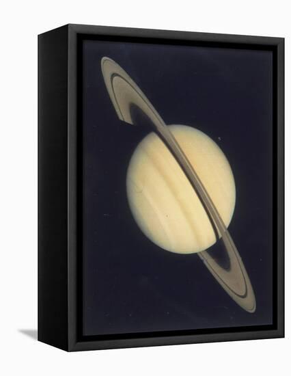 The Planet Saturn, 1980-null-Framed Premier Image Canvas