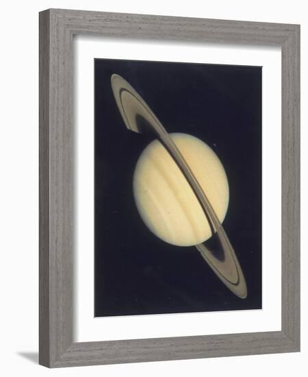 The Planet Saturn, 1980-null-Framed Giclee Print