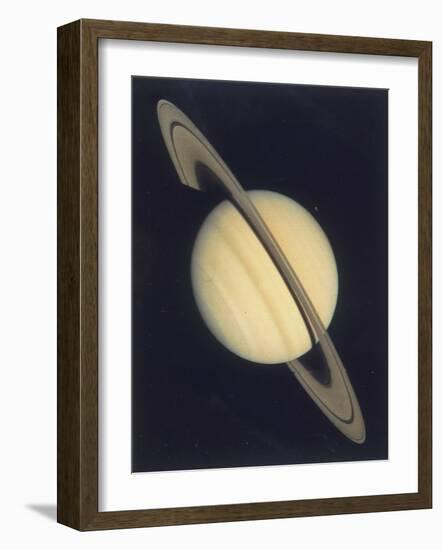 The Planet Saturn, 1980-null-Framed Giclee Print