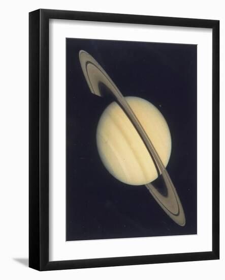 The Planet Saturn, 1980-null-Framed Giclee Print