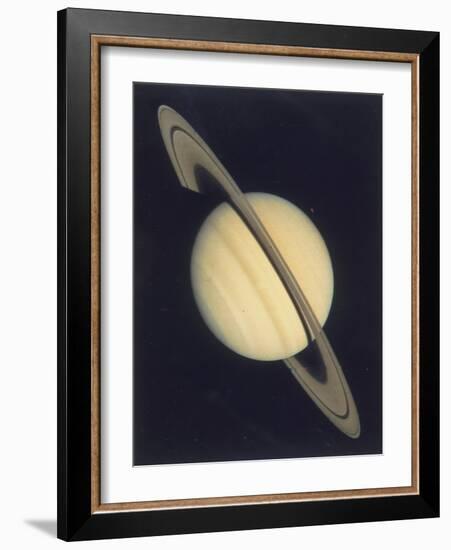 The Planet Saturn, 1980-null-Framed Giclee Print