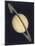 The Planet Saturn, 1980-null-Mounted Giclee Print