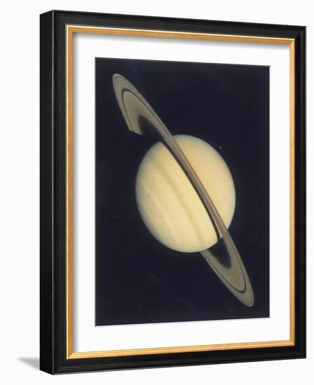 The Planet Saturn, 1980-null-Framed Giclee Print