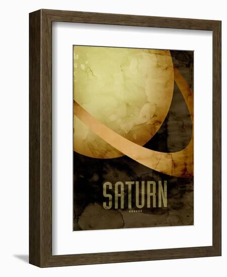 The Planet Saturn-Michael Tompsett-Framed Premium Giclee Print