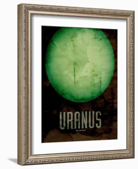 The Planet Uranus-Michael Tompsett-Framed Art Print