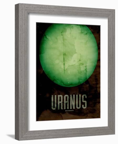 The Planet Uranus-Michael Tompsett-Framed Art Print