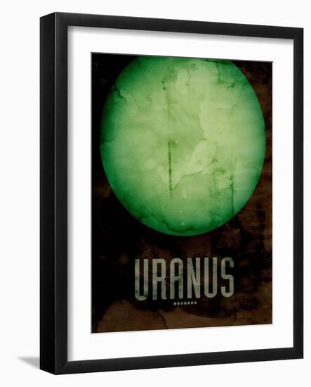 The Planet Uranus-Michael Tompsett-Framed Art Print