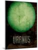 The Planet Uranus-Michael Tompsett-Mounted Art Print
