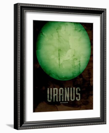 The Planet Uranus-Michael Tompsett-Framed Art Print