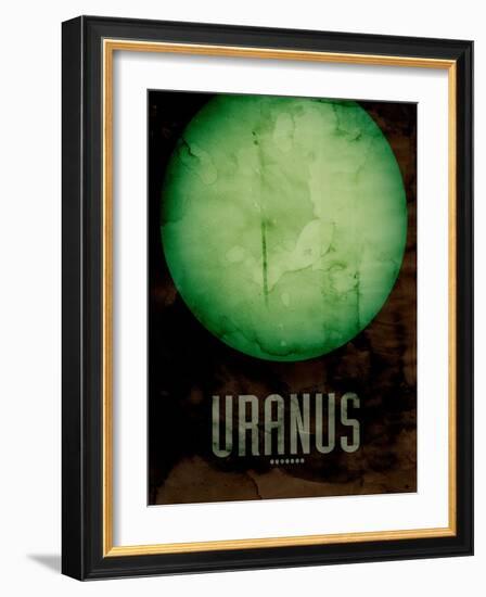 The Planet Uranus-Michael Tompsett-Framed Art Print