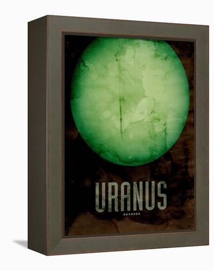 The Planet Uranus-Michael Tompsett-Framed Stretched Canvas