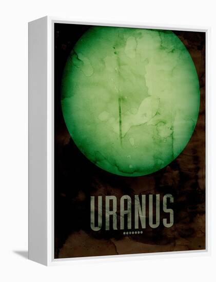 The Planet Uranus-Michael Tompsett-Framed Stretched Canvas