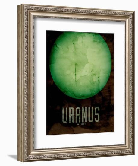 The Planet Uranus-Michael Tompsett-Framed Art Print