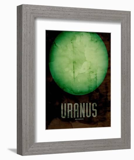 The Planet Uranus-Michael Tompsett-Framed Art Print