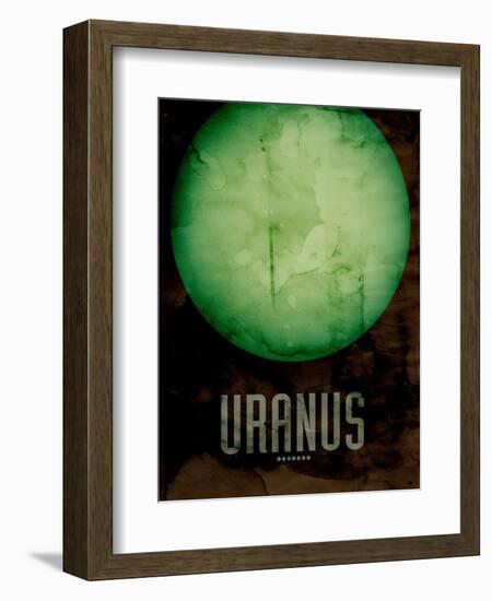 The Planet Uranus-Michael Tompsett-Framed Art Print