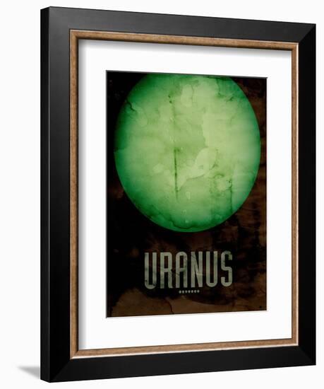 The Planet Uranus-Michael Tompsett-Framed Art Print