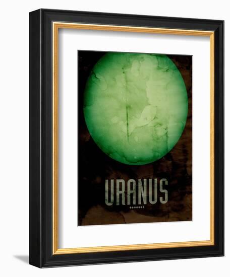 The Planet Uranus-Michael Tompsett-Framed Art Print