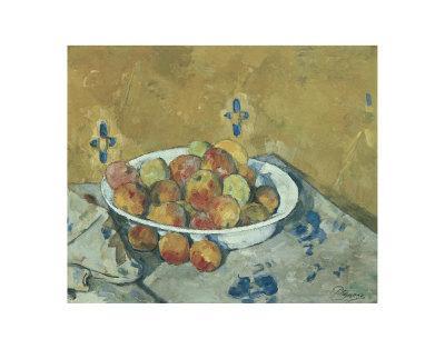 CEZANNE PAUL C THE PLATE OF APPLES 1897