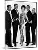 The Platters Groupe De Musiciens Rythm and Blues Chanteurs Noirs-null-Mounted Photo
